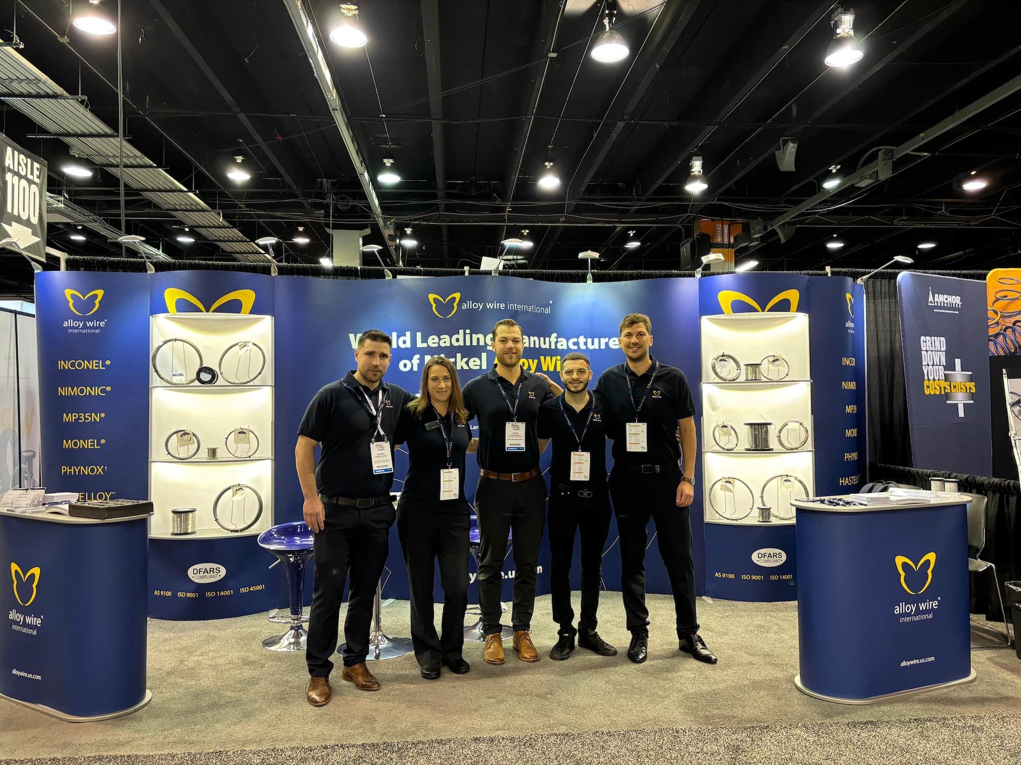 AWI and Davidon Alloys spring into action at CASMI 2024 - Alloy Wire International 2